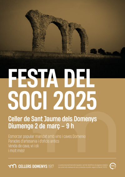 Festa del Vi jove i l'Oli novell dels Cellers Domenys a la Bisbal del Penedès 2025